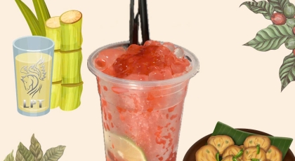 Siro Đá Bào Vị Dâu