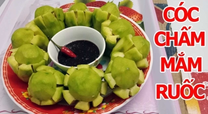 Cóc Chấm Mắm Ruốc